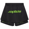 Sp5der Mesh Double Layer Short "Onyx"