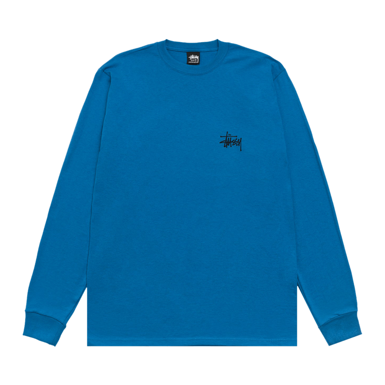 Stussy Basic StüSsy Long-Sleeve Tee "Blue"