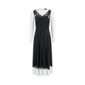 Balenciaga Trompe L'oeil Slip Dress 'Black'