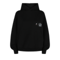 Balenciaga Concealed Logo Hoodie "Black/White/Red"