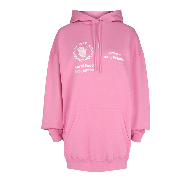 Balenciaga x World Food Programme Hoodie "Pink/White"