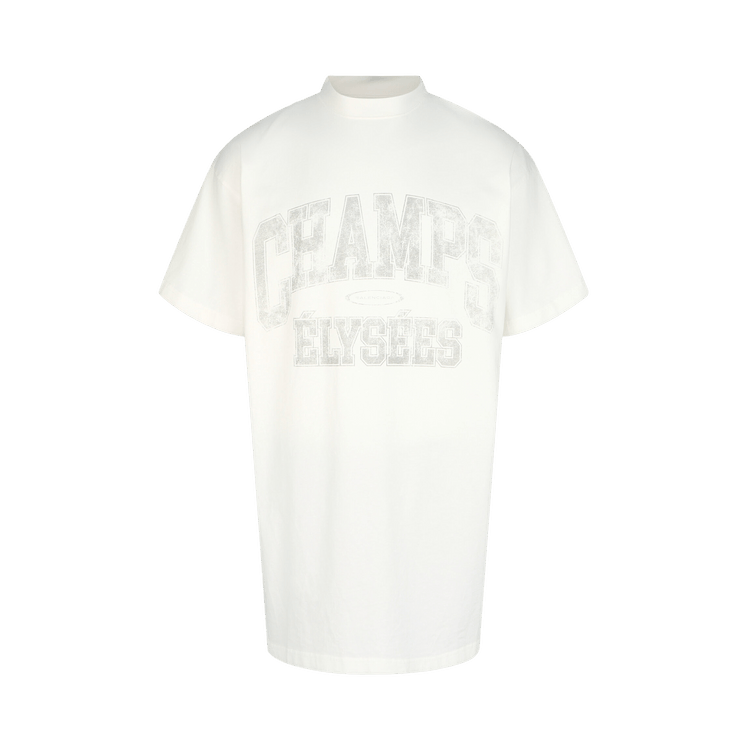 Balenciaga Champs-Elysees Oversized T-Shirt "Off White"