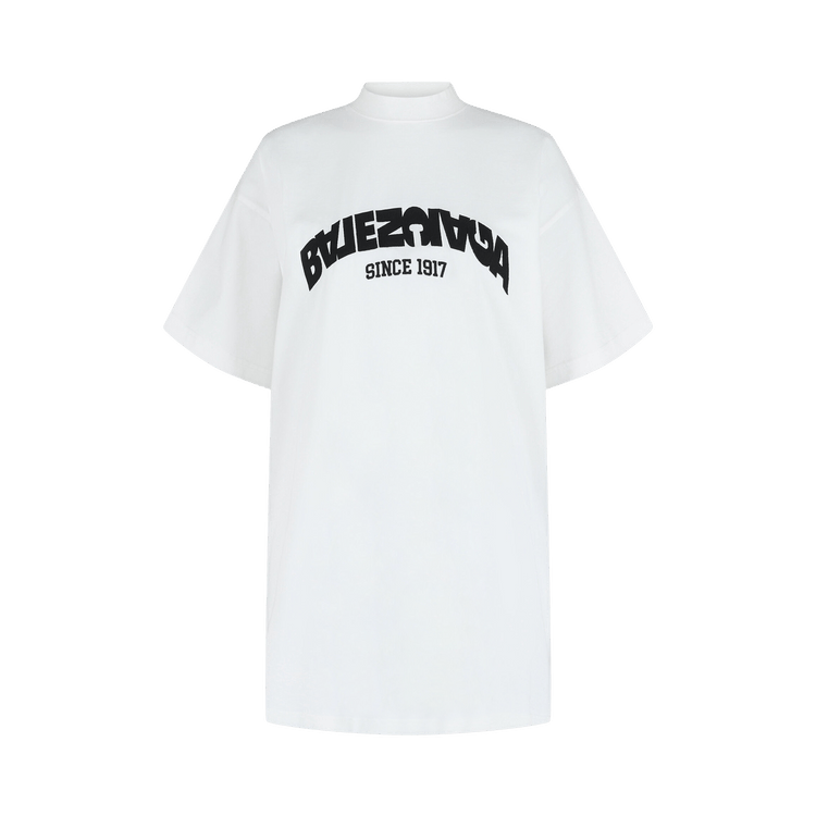 Balenciaga Backflip Oversized T-Shirt "White/Black"