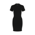 Balenciaga T-Shirt Mini Dress "Washed Black"