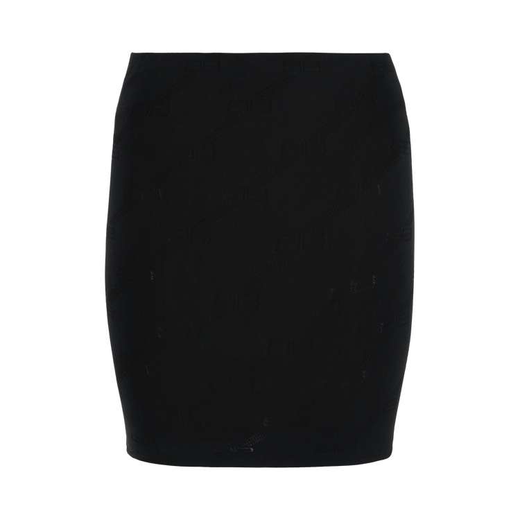 Balenciaga Swim Mini Skirt "Black"