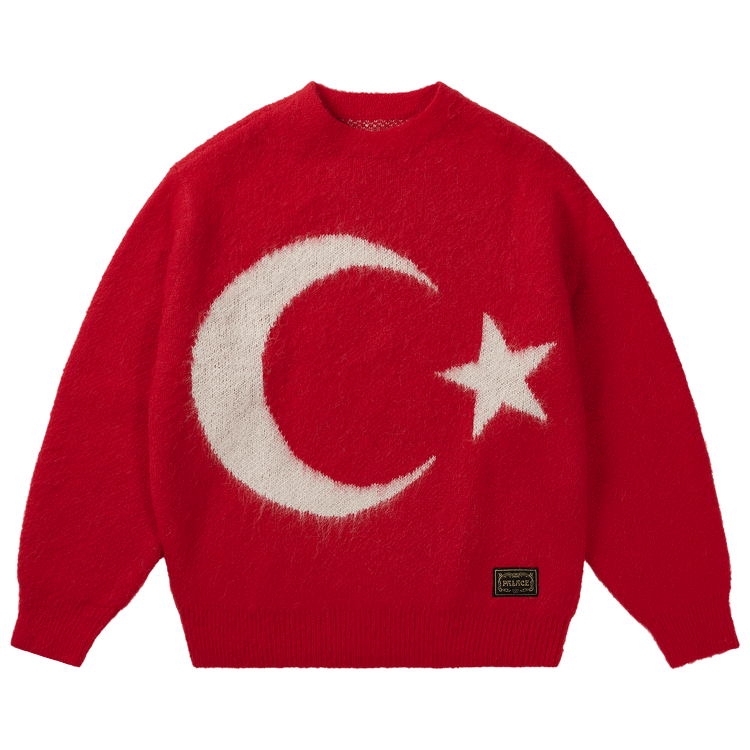 Palace Too Hairy Flag Knit "Türkiye"