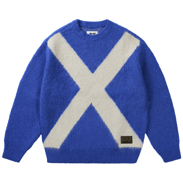 Palace Too Hairy Flag Knit "Scotland"