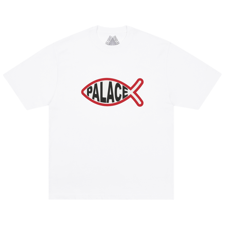Palace Plaice T-Shirt "White"