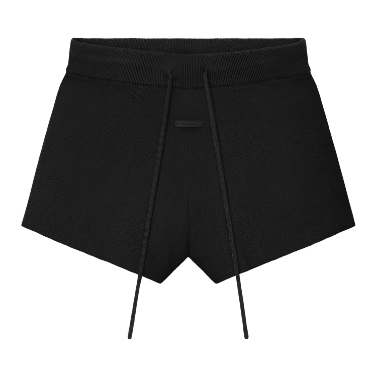 Fear of God Essentials Rib Knit Short "Vintage Black"