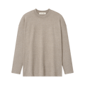 Fear of God Essentials Soft Knit Long Sleeve Tee "Seal Heather"