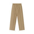 Fear of God Essentials Cotton Twill Pleat Front Drawstring Pant "Dune"