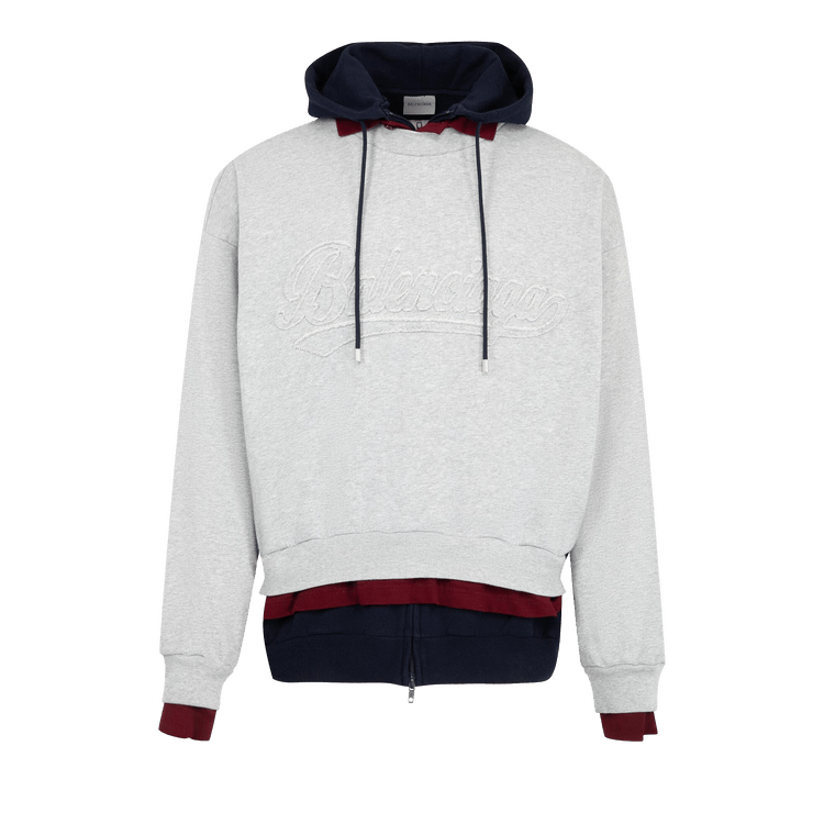 Balenciaga Layered Crewneck "Heather Grey"