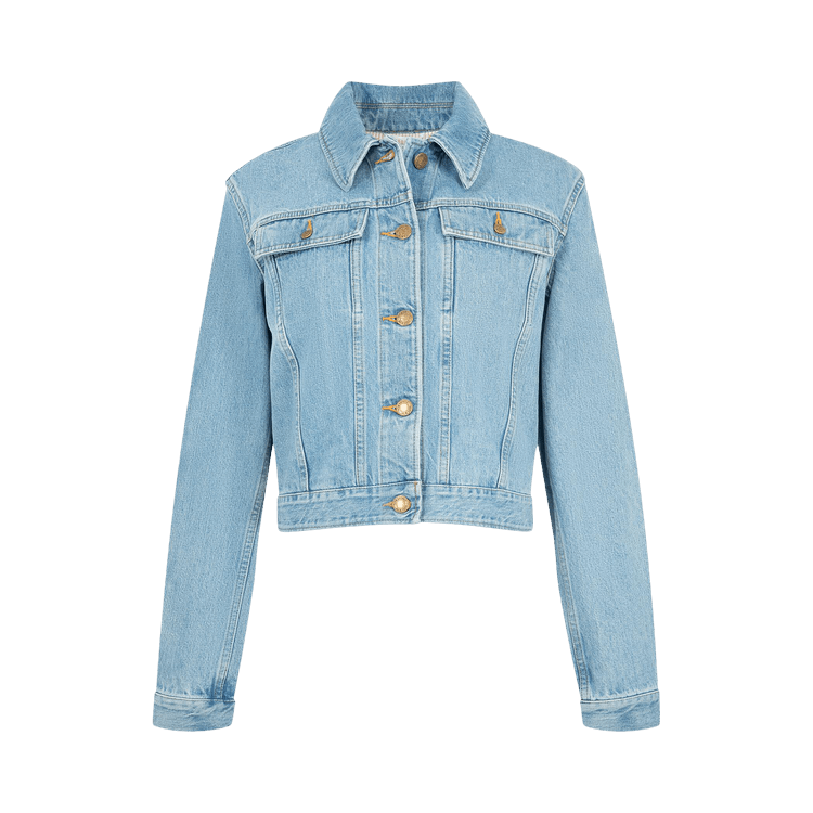 Thom Browne Shrunken Fit Denim Jacket "Light Blue"