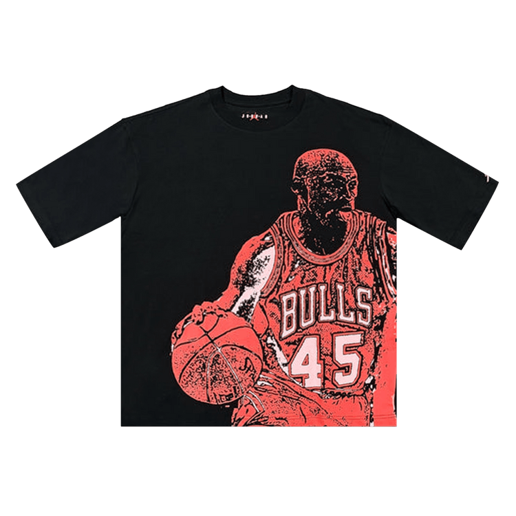 Air Jordan Sport Dri-FIT Graphic T-Shirt "Black/Hot Punch"