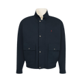 Saint Laurent Reversible Blouson "Navy/Ecru"