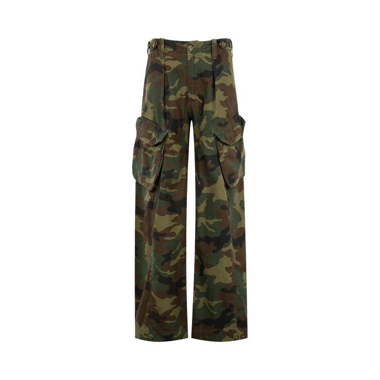 R13 Barrel Cargo "Green Camo Back Sateen"