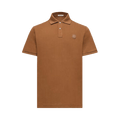 Moncler Short-Sleeve Polo "Bronze"