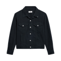 CELINE Trucker Jacket "Overdye Black Heavy Stone Wash"