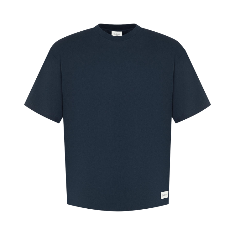 Saint Laurent Jersey T-Shirt "Navy"