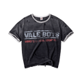 Vale Forever Oreo Ringer Tee "Black"