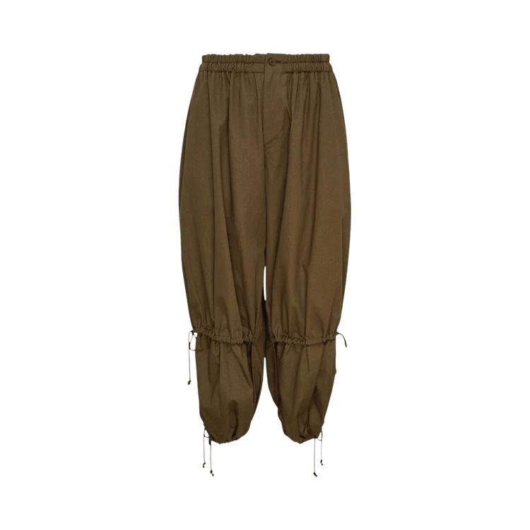 Y"s U-Double Gather Pant "Khaki'
