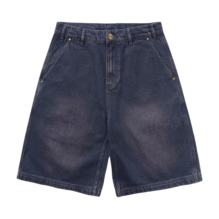 Butter Goods Work Shorts "Distressed Tinted Indigo"