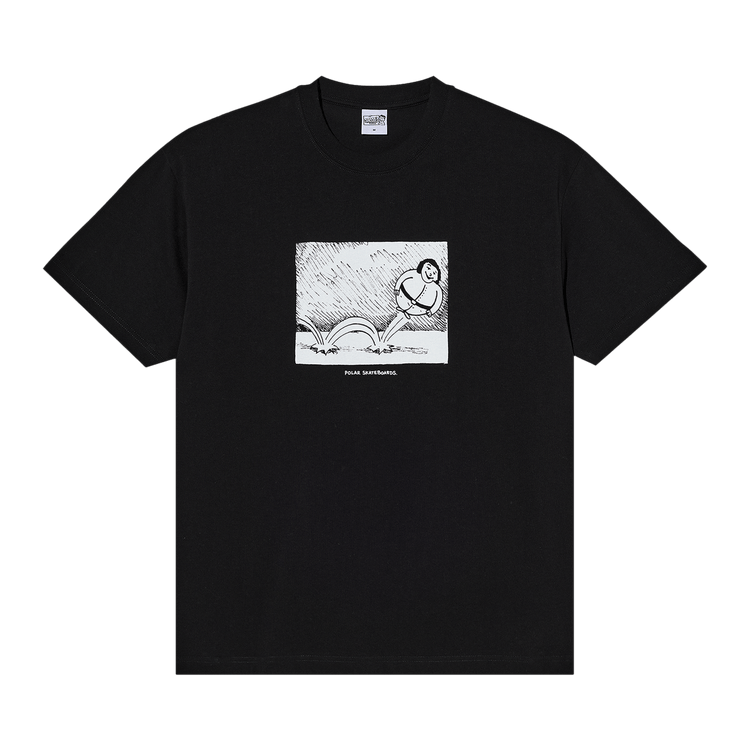 Polar Skate Co. Bounce Tee "Black"