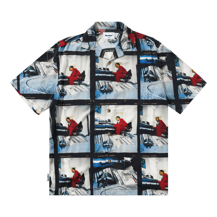 Butter Goods Madlib Bomb Shelter Rayon Shirt "Multicolor"
