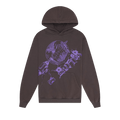 Butter Goods Drill Pullover Hood "Washed Dark Grey"