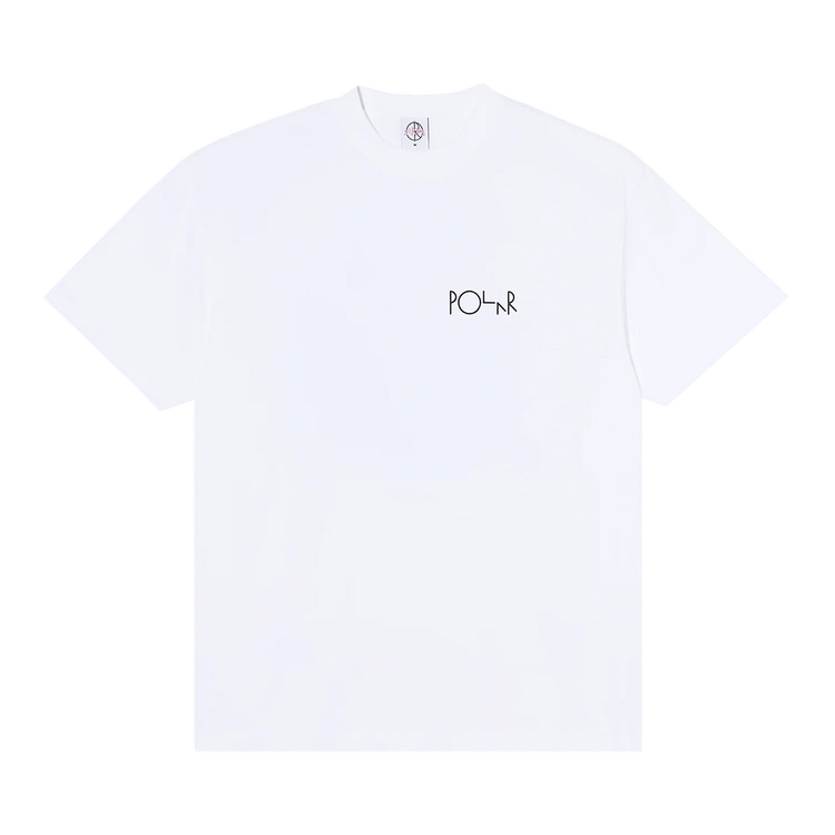 Polar Skate Co. Searching For Peace Fill Logo Tee "White"