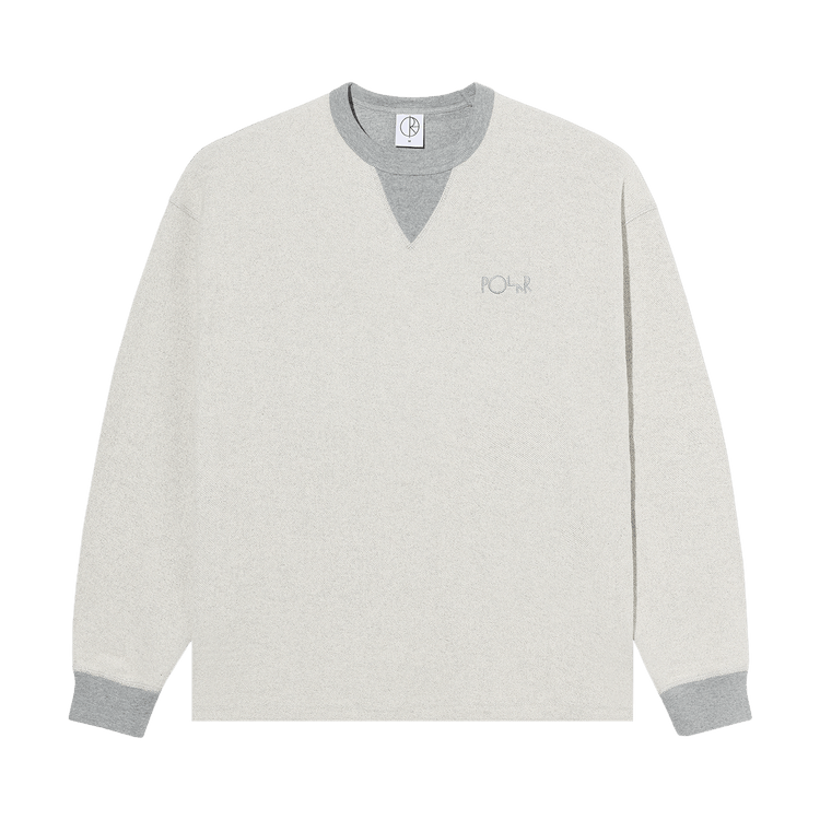 Polar Skate Co. Reversed Sweater "Heather Grey"