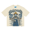 Godspeed Aura Farm II Tee "Bone"
