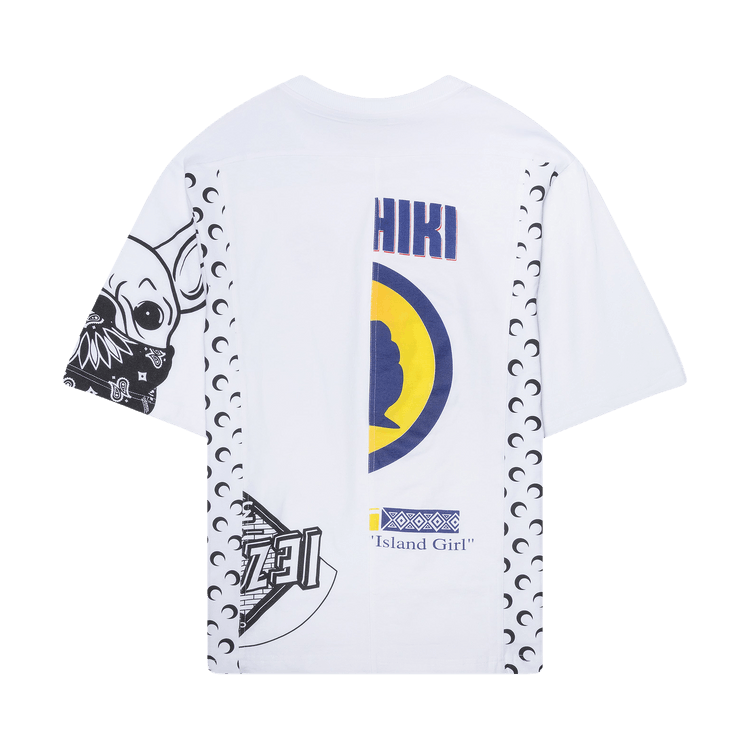 Marine Serre UPC Jersey T-Shirt "White"