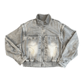 Feng Chen Wang Deconstructed Denim Jacket "Grey"