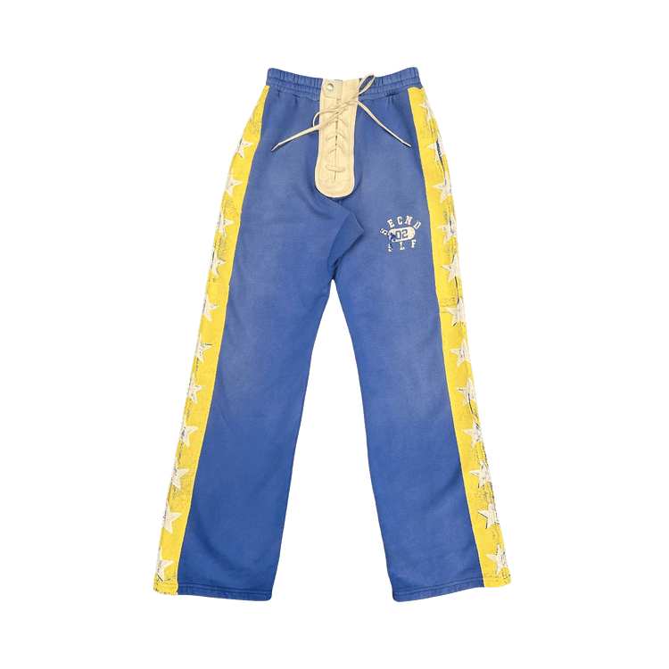Secnd Slf All Star Field Day Lounge Pant "Blue/Yellow"