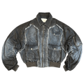 Feng Chen Wang Gradient Denim Jacket "Blue/Black"