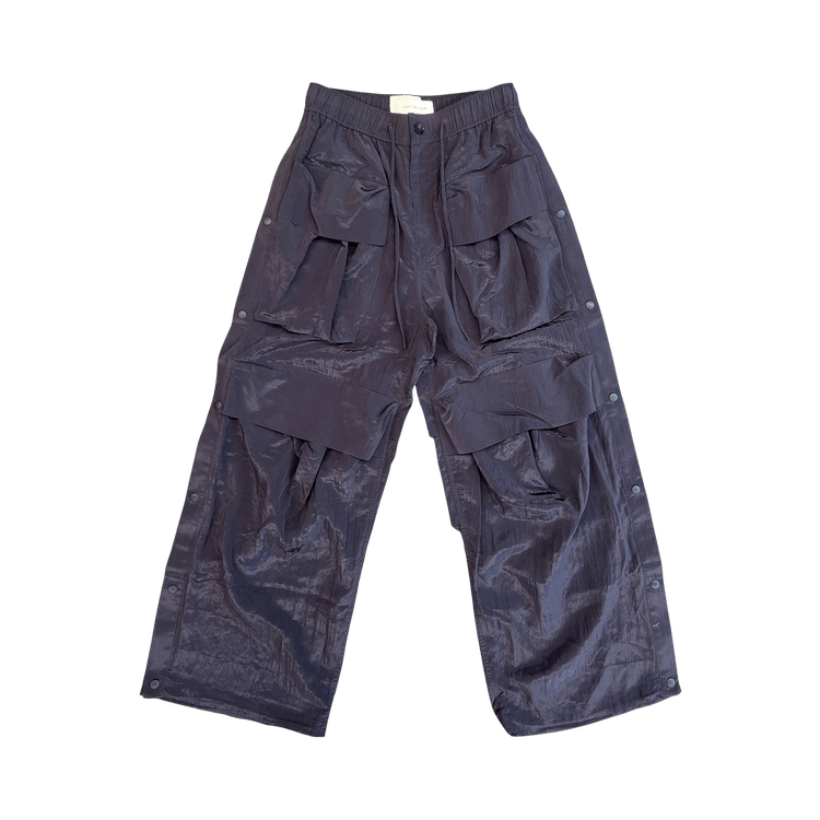 Feng Chen Wang Pocket Cargo Trousers "Navy Blue"