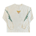 Rhude Tripoli Wreath Long-Sleeve Tee "Vintage White/Green/Blue"