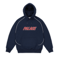 Palace Line It Up Hood "Navy"