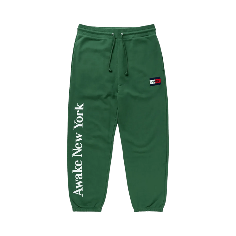 Awake NY x Tommy Hilfiger Logo-Patch Track Pants "Green"