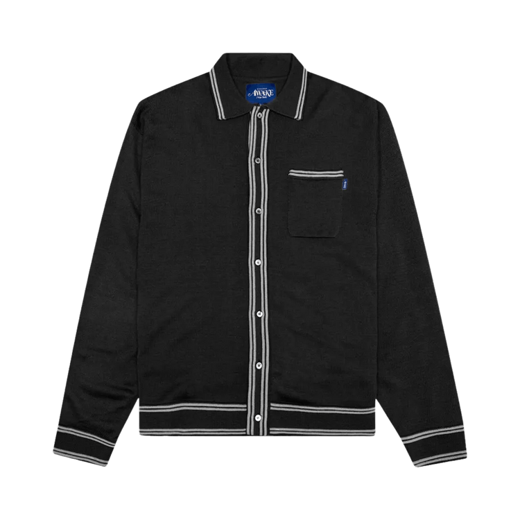 Awake NY Button-Up Cardigan "Black"