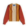 Awake NY Striped Cardigan "Rust/Orange"