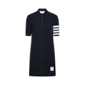 Thom Browne 4 Bar Polo Dress "Navy"
