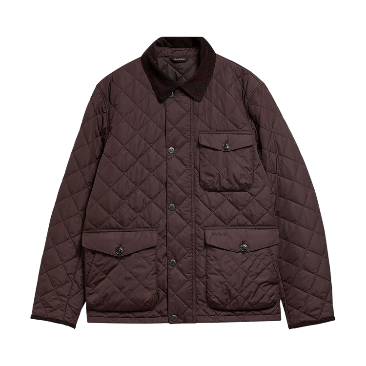 Barbour Hornby Quilted Jacket "Black Oak"