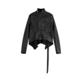 Rick Owens DRKSHDW Naska Gary Denim Jacket "Black Wax"