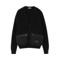 Undercover Zip Pocket Knit Cardigan "Black"