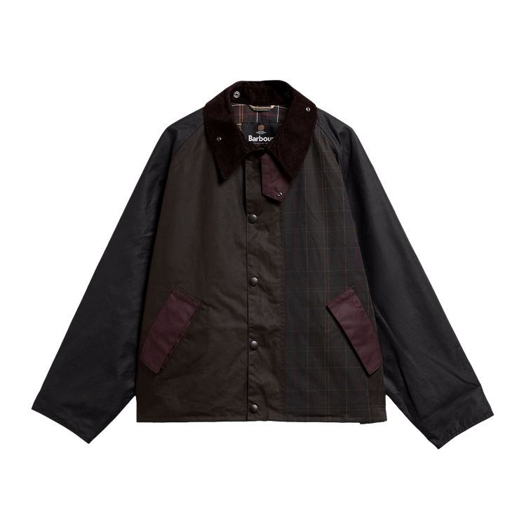 Barbour Patchwork Transport Wax Jacket "Tartan Multicolor"