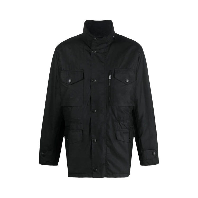 Barbour Sapper Wax Jacket "Black/Classic"