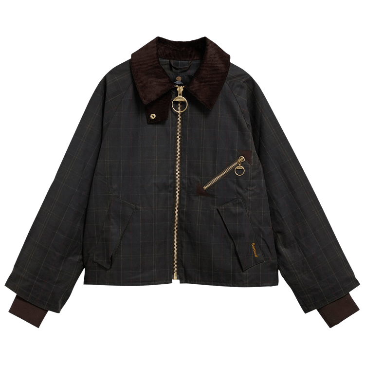 Barbour Arlene Checked Wax "Classic/Shadow Classic"