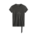 Rick Owens DRKSHDW Small Level T-Shirt "Black/Silver"